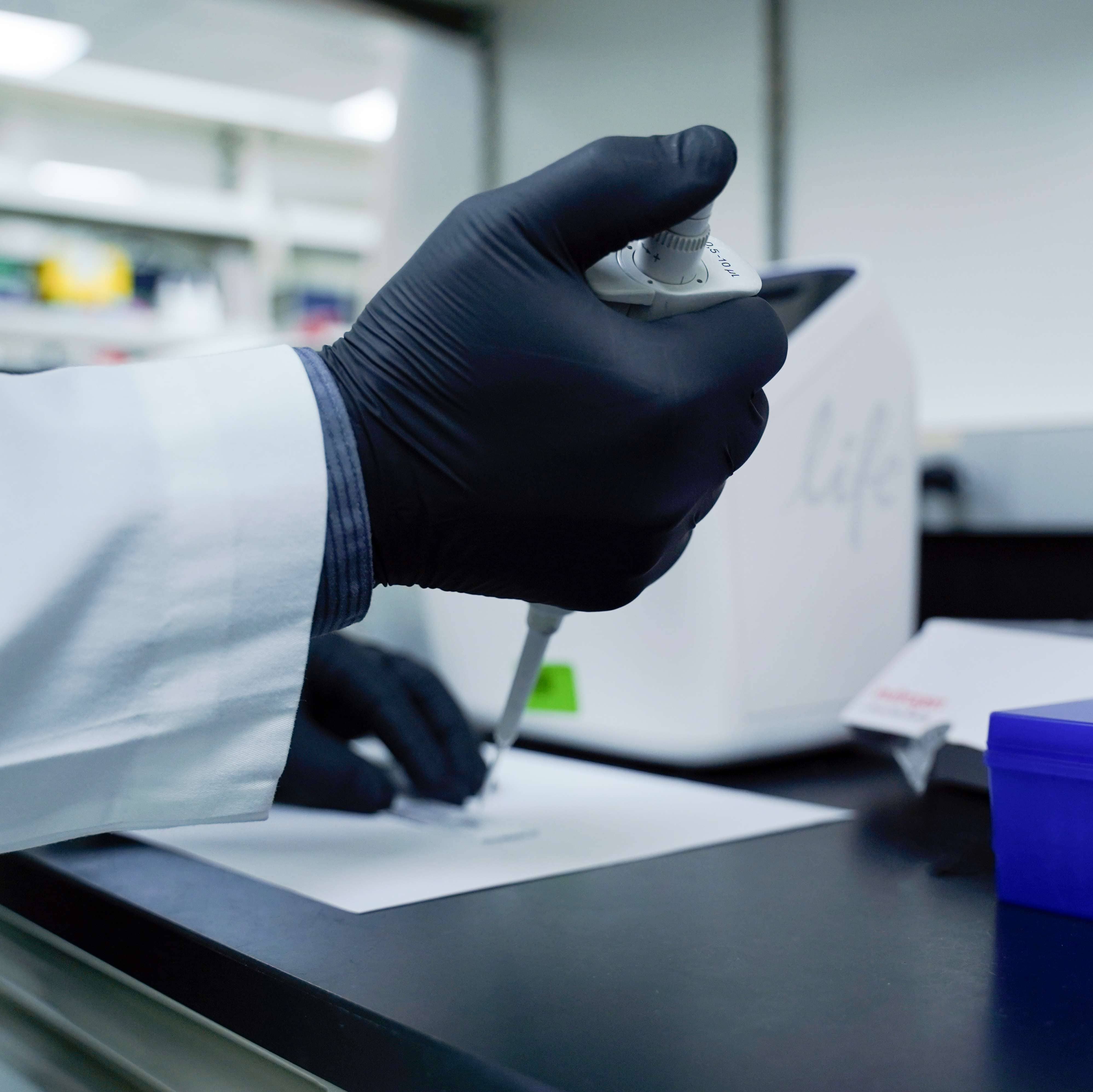 Test Tubes in a laboratory
